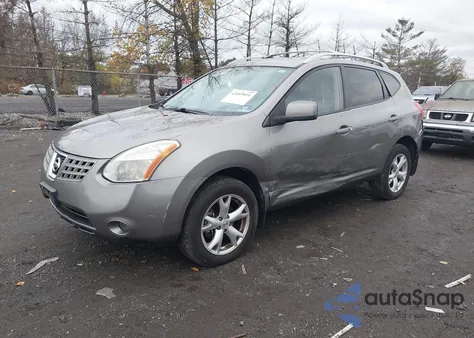 2008 Nissan Rogue Sl z USA, uszkodzony, nr VIN JN8AS58VX8W111860